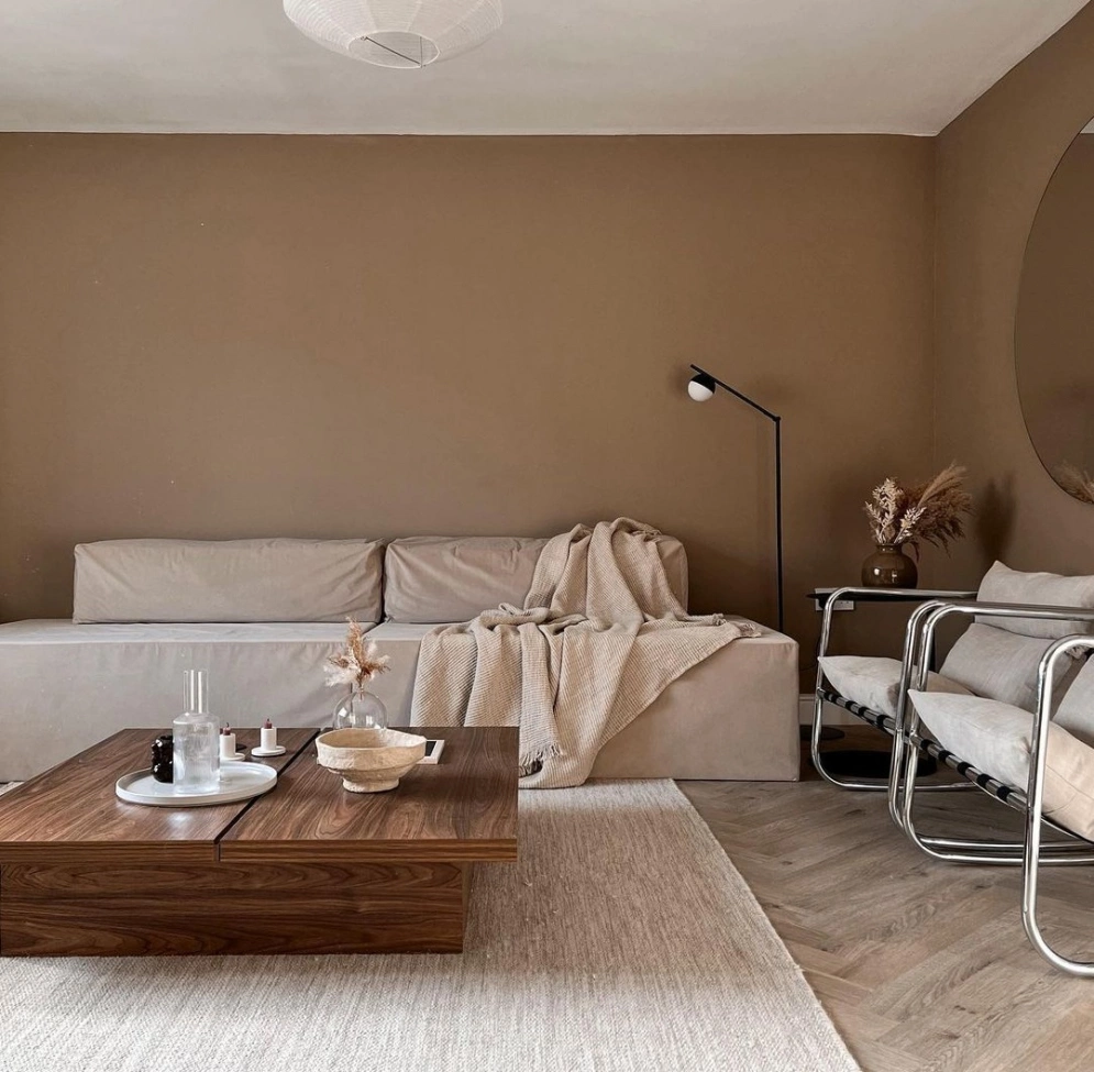 Wollteppich 'Dhurry' - Natur