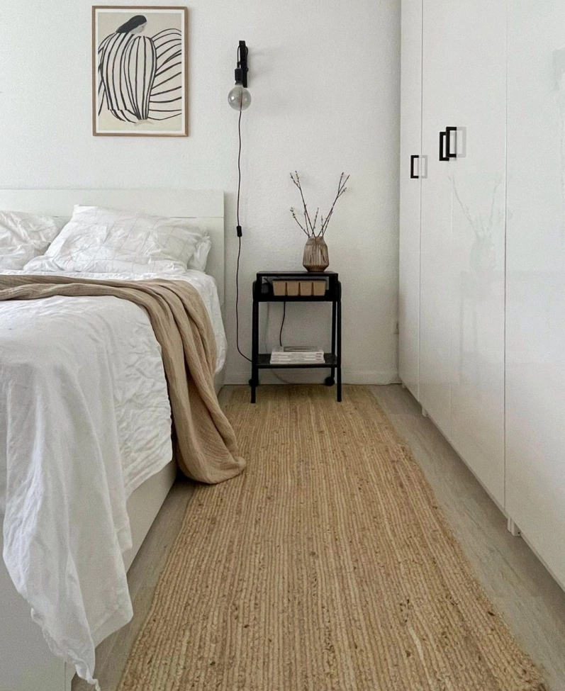 Juteteppich 'Flätan' - Jute