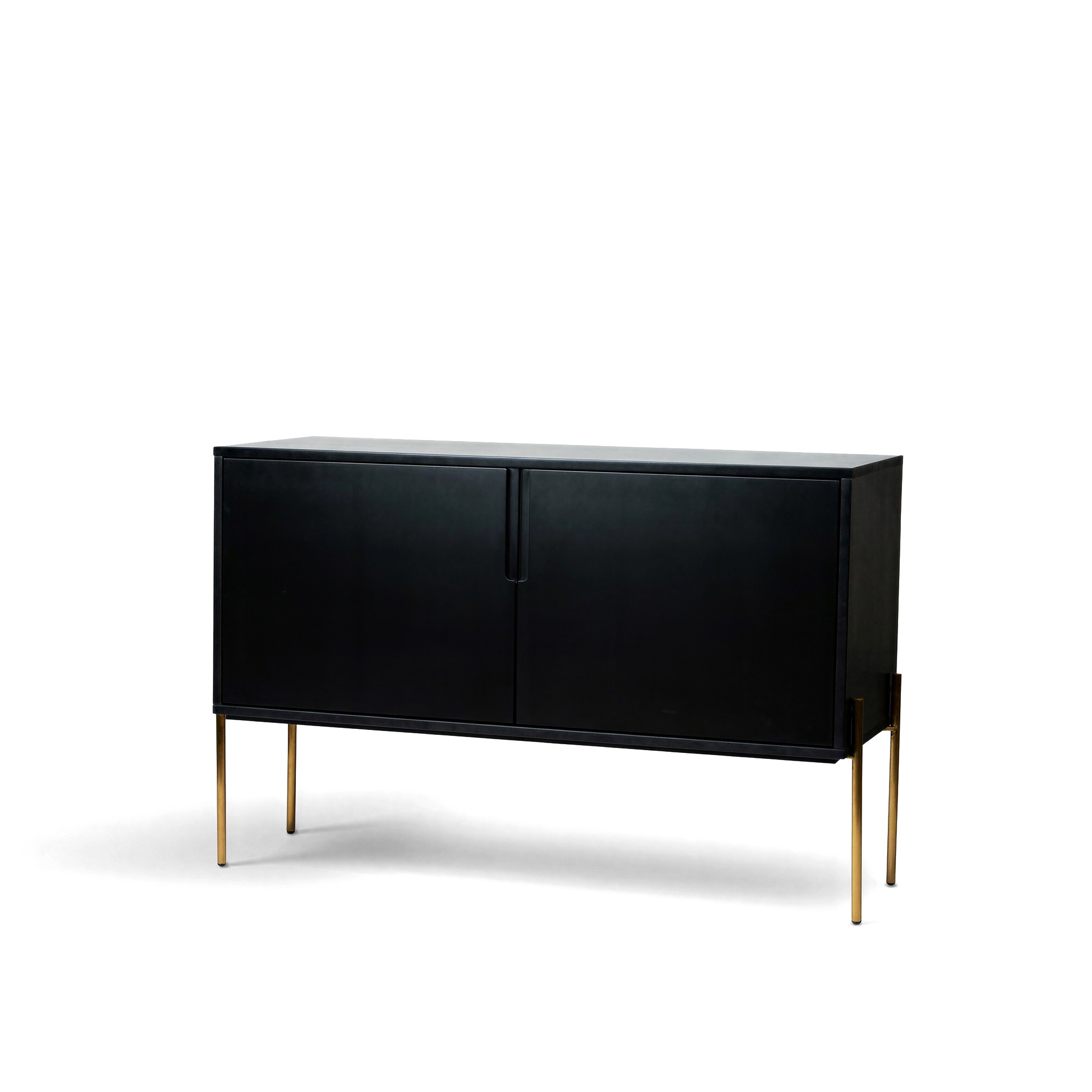 Sideboard 'Frölunda' - Schwarz/Gold
