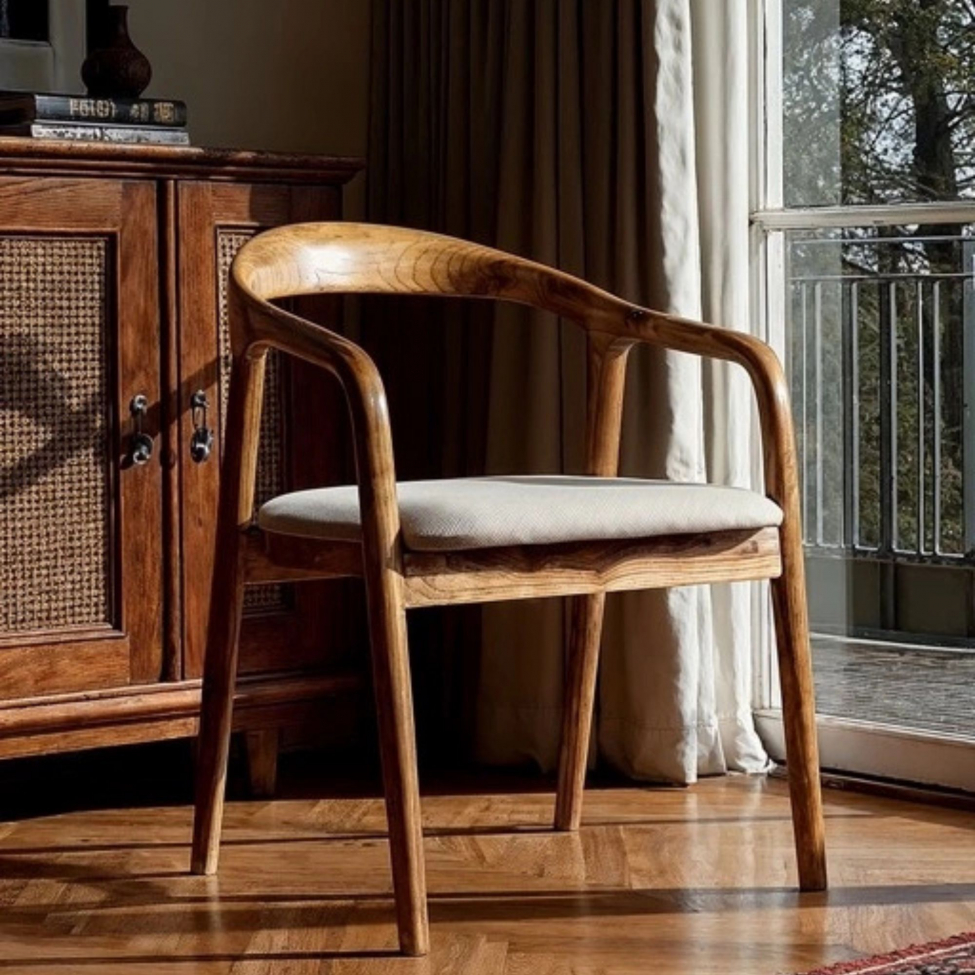 Sessel 'Aspa' - Natur/beige