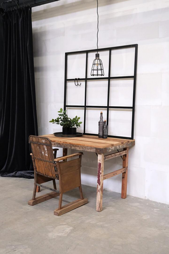 Industriewand 'New York' S - Schwarz