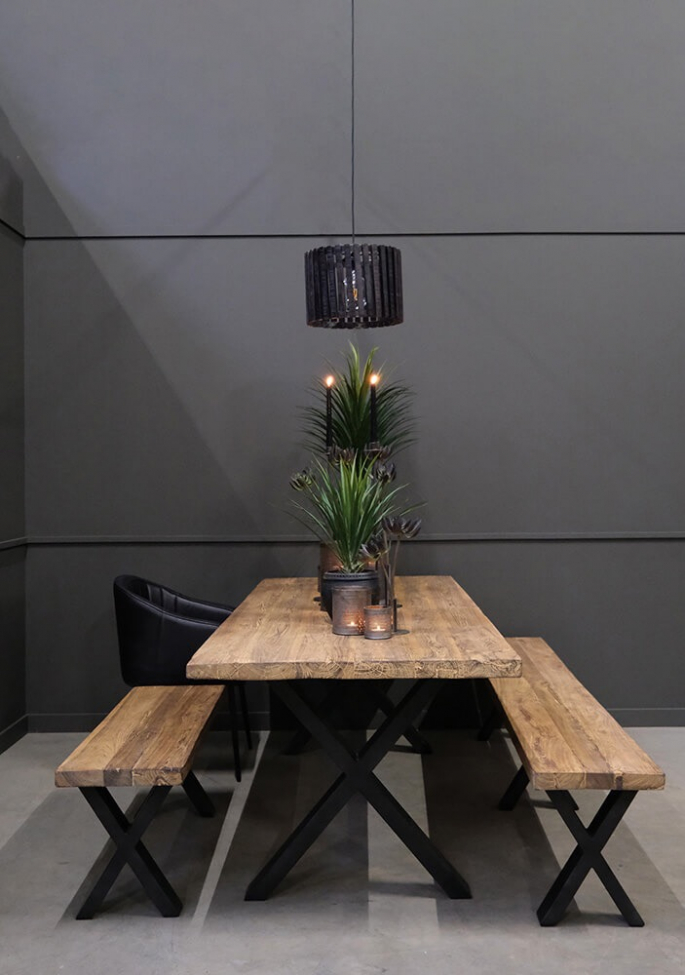 Bank 'Ross' L - Holz