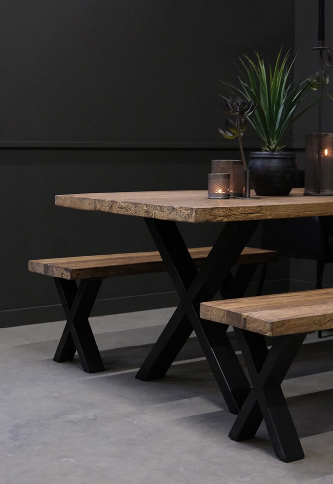 Bank 'Ross' L - Holz