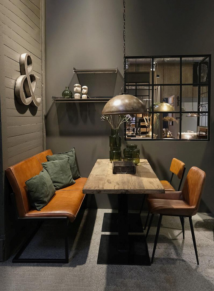 Sofa 'Helene' - Braun