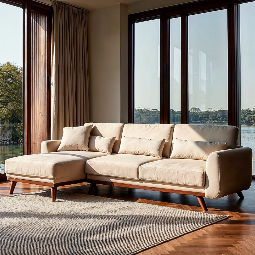 Schlafsofa 'Texas' - Beige