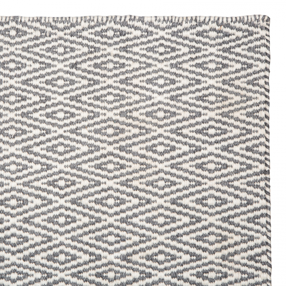 Teppich 'Cozy Luxury' 200x300cm - Grau/Weiß