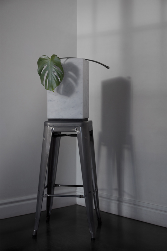 Hocker 'Montmartre' 77cm - Stahl