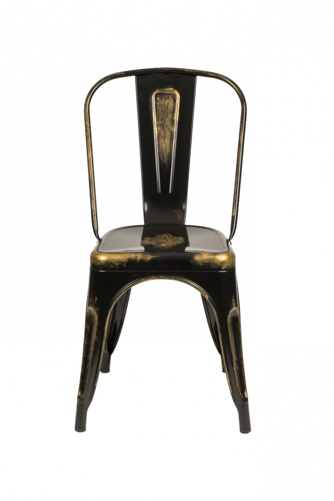 Stuhl 'Montmartre' - Vintage Schwarz / Antik