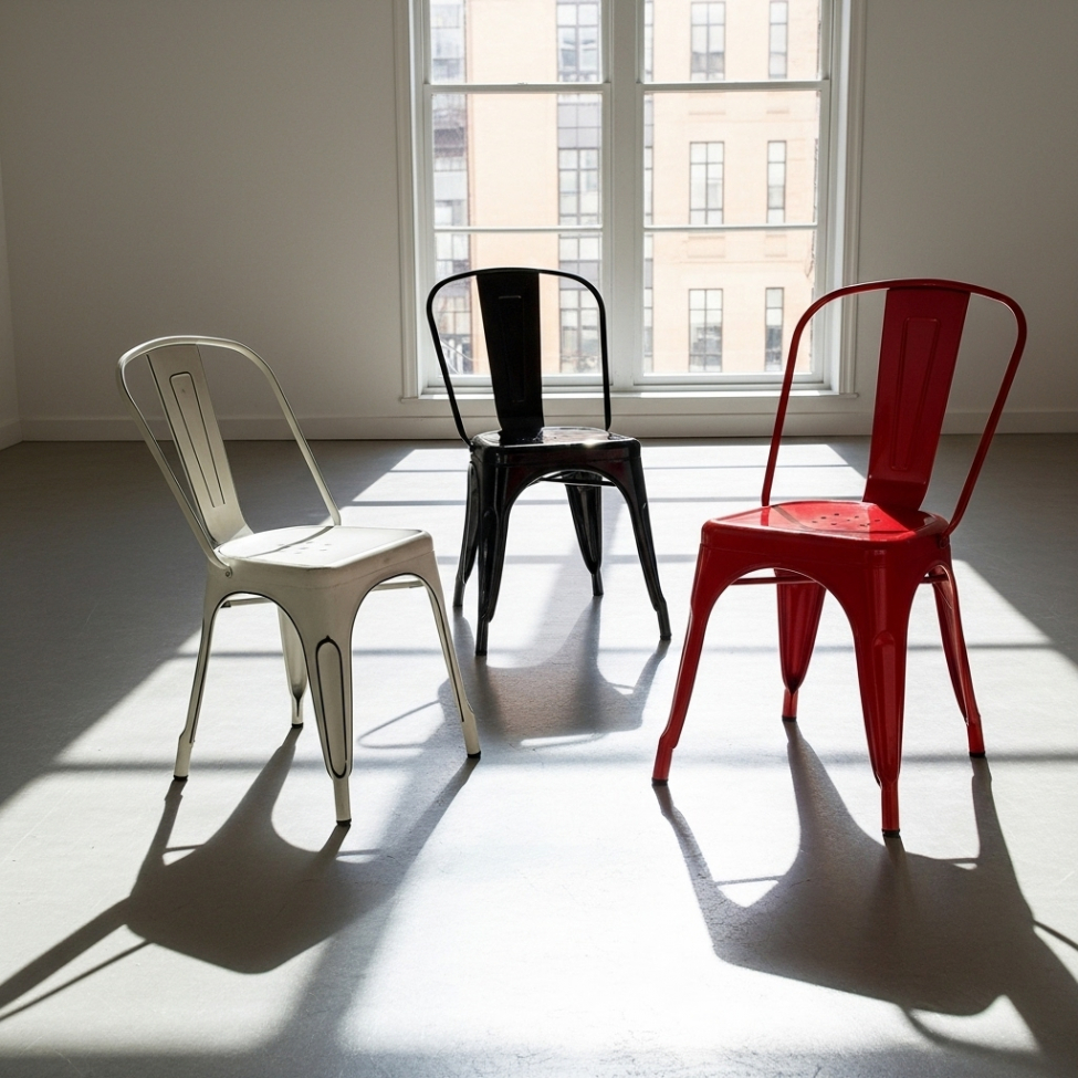 Stuhl 'Montmartre' - Vintage Schwarz / Antik