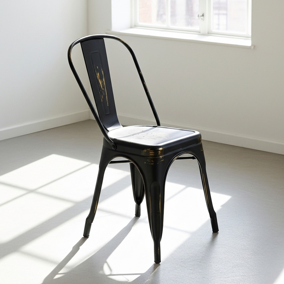 Stuhl 'Montmartre' - Vintage Schwarz / Antik
