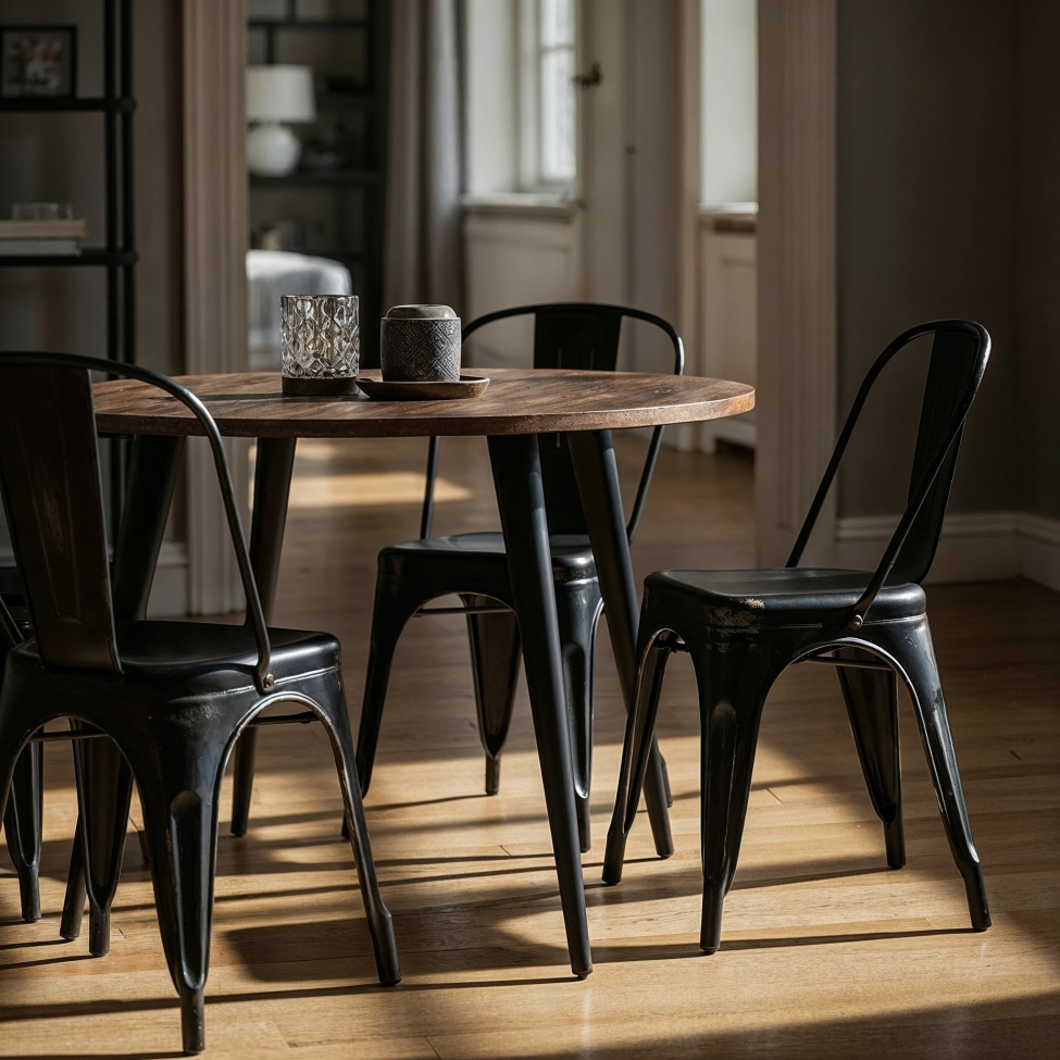 Stuhl 'Montmartre' - Vintage schwarz