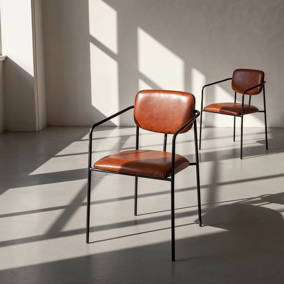 Sessel 'Ebba' - Braun