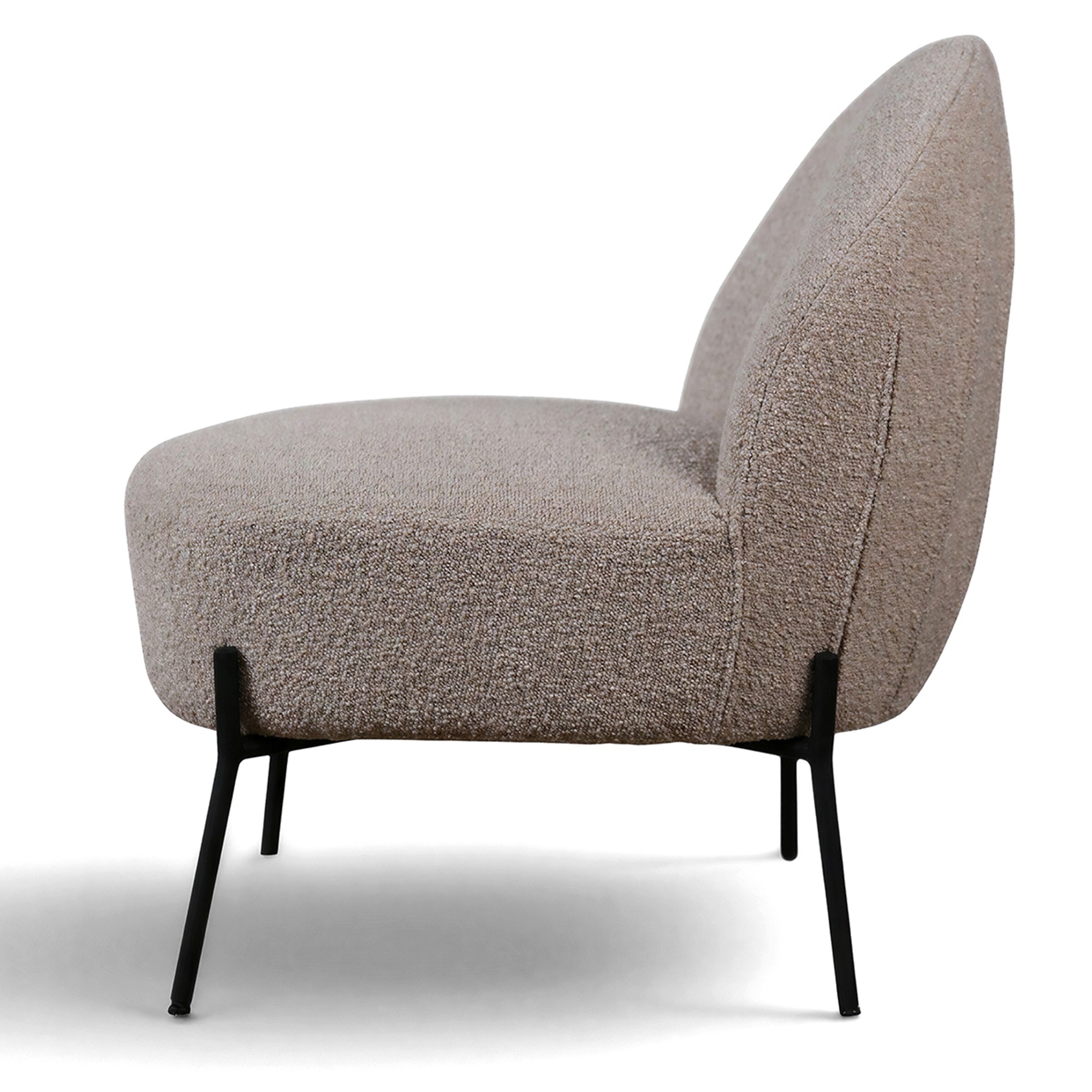 Sessel 'Gori' - Beige/Bouclé