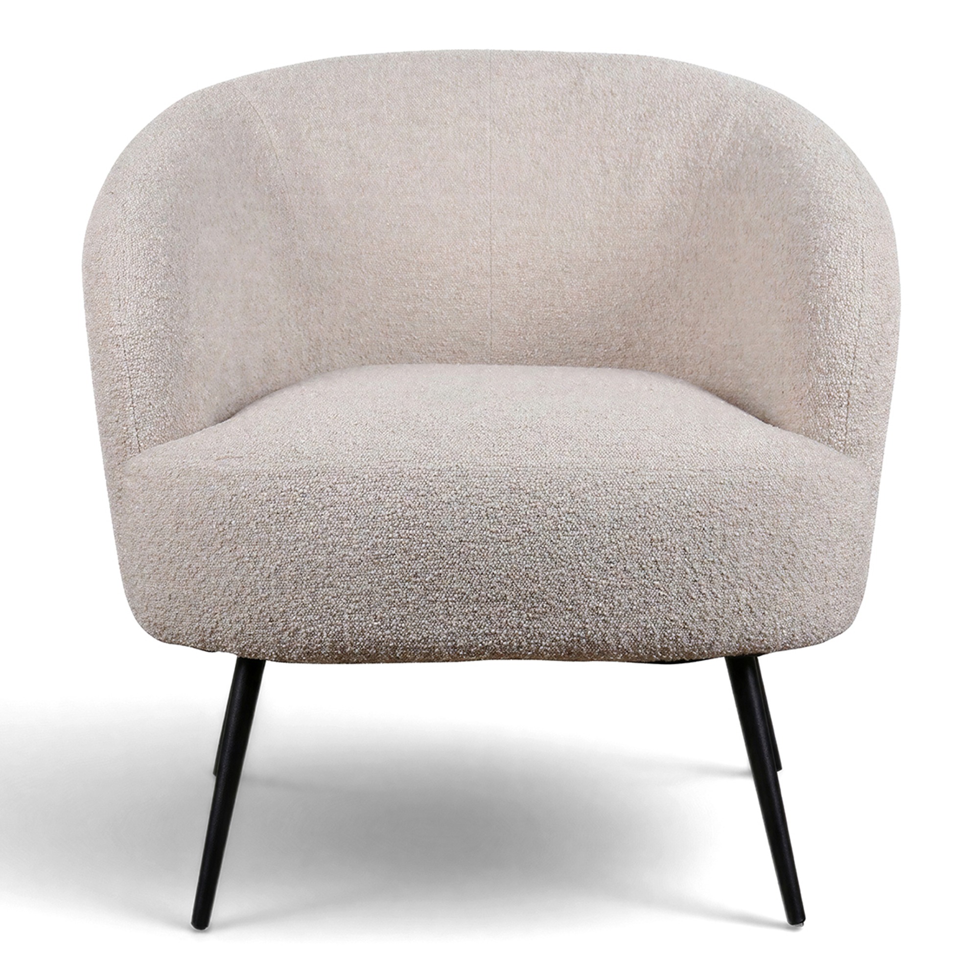 Sessel 'Capri' - Beige/Bouclé