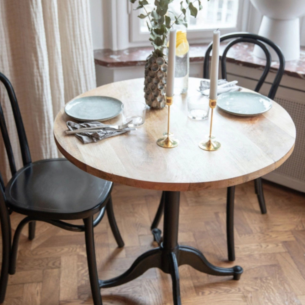 Esstisch 'Långholmen' Rund 80cm - Vintage 