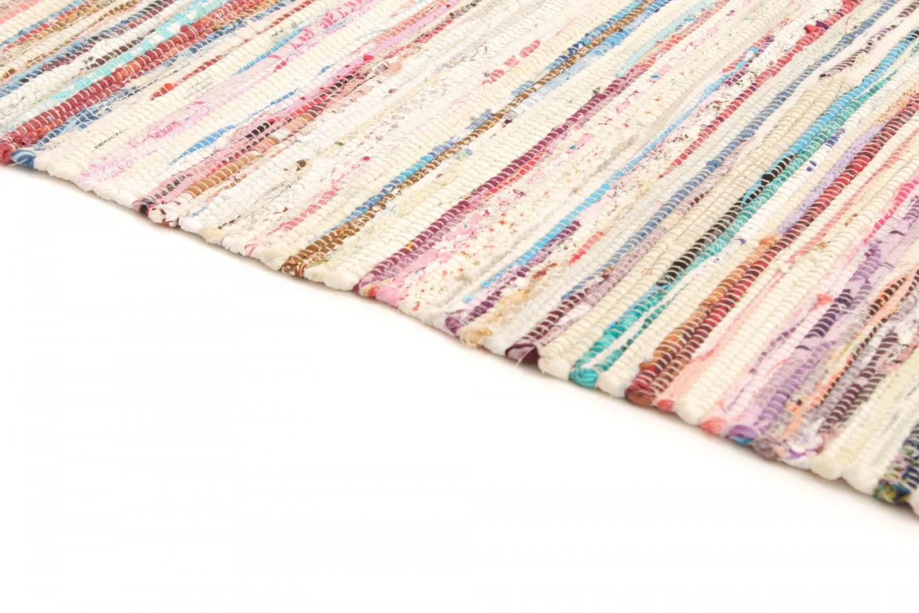 Flickenteppich 'Home' 70x300cm - Mehrfarbig Hell
