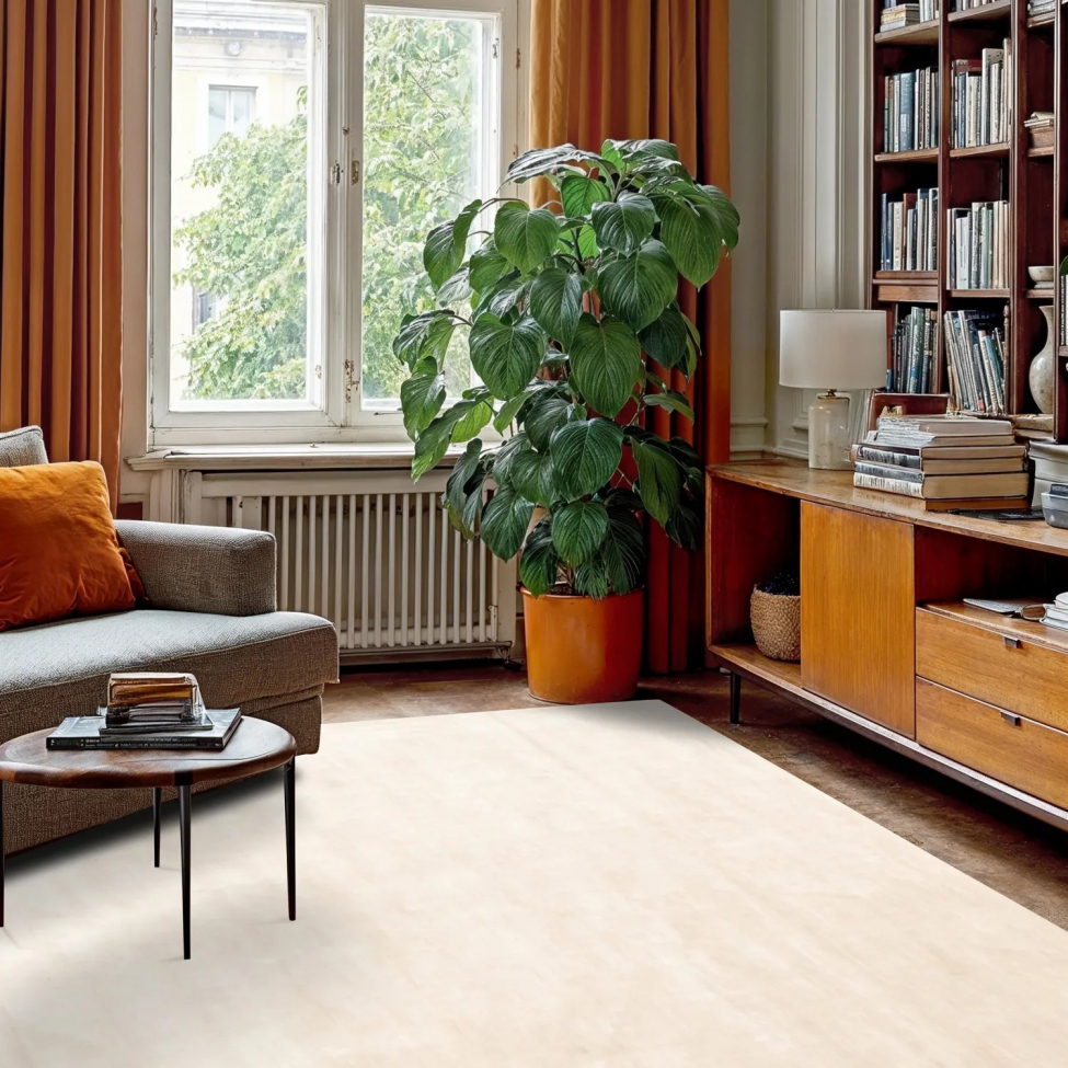 Viskose-Teppich 'Jodhpur' 240x340cm - Hellbeige