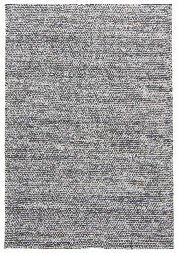 Wollteppich 'Avafors Wool Bubble' 160x230cm - Grau
