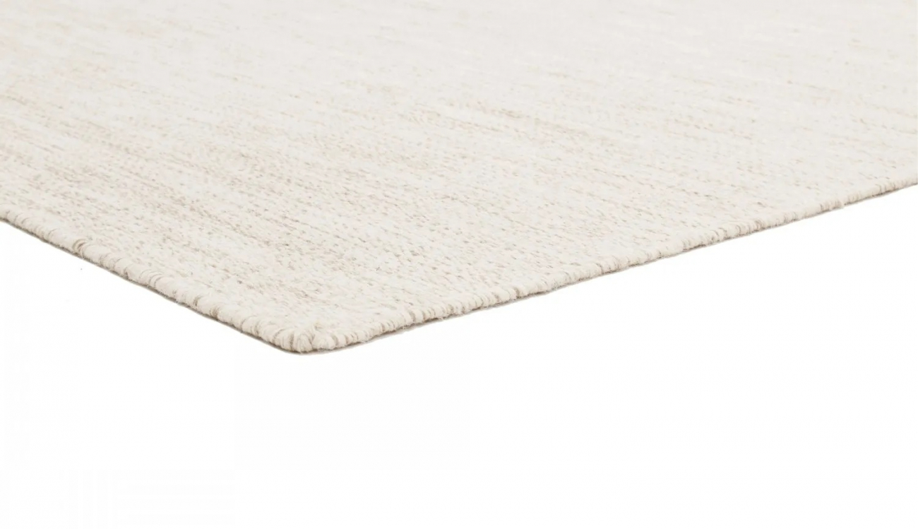 Wollteppich 'Dhurry' 200 x 290cm – Natur