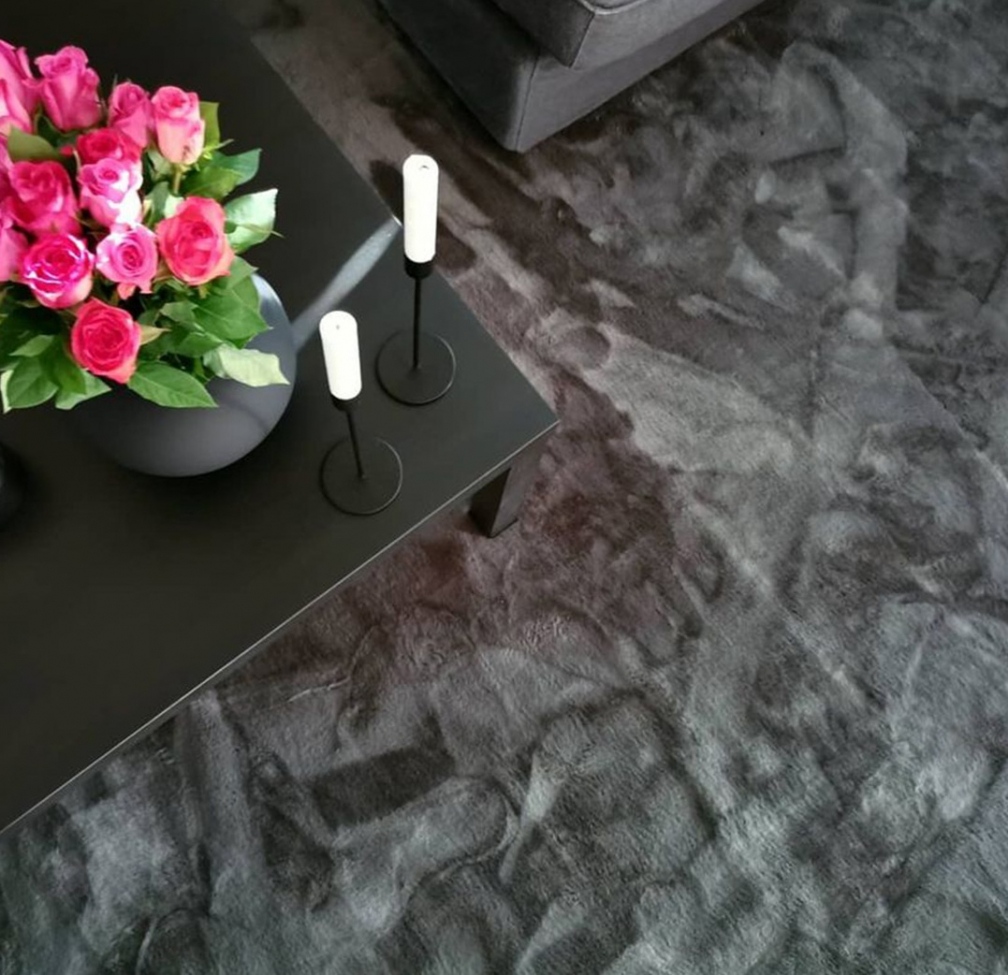 Hochflorteppich 'Aranga Super Soft' 160x230cm - Anthrazit