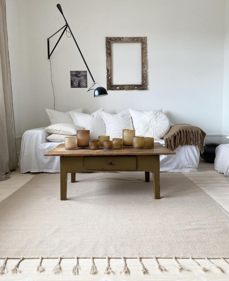 Wollteppich 'Malana' 200x300cm - Beige