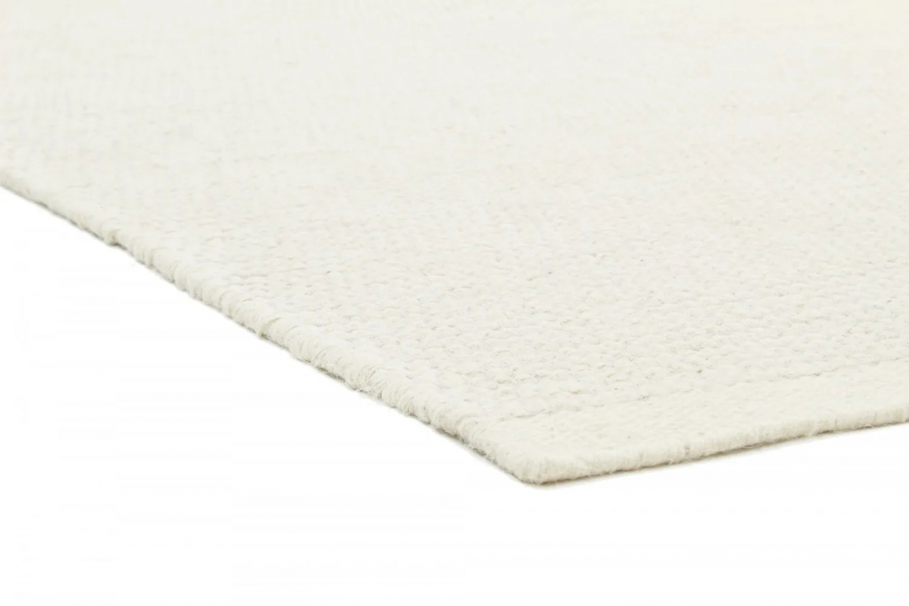 Wollteppich 'Coastal' 80x300cm - Creme