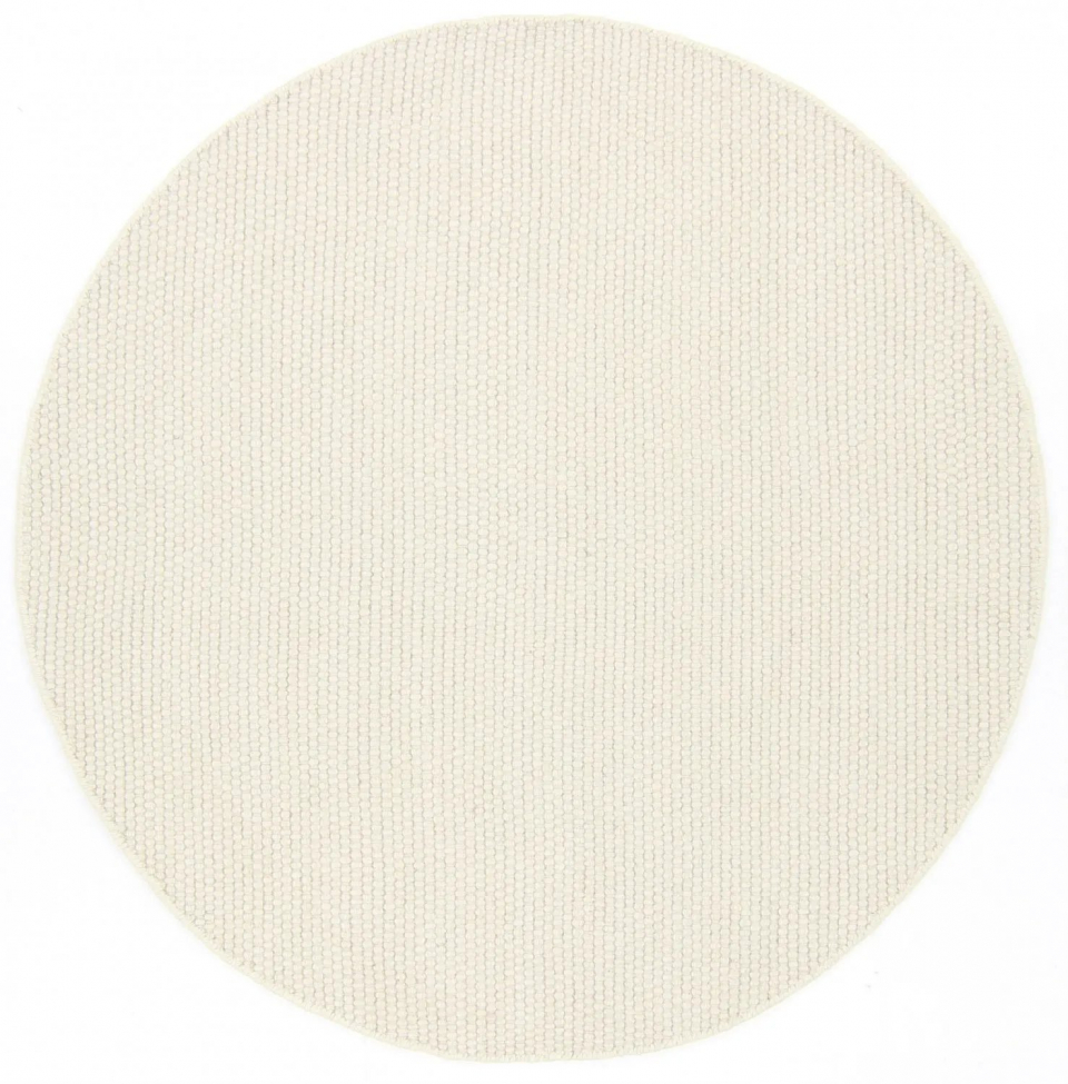 Runder Teppich 'Coastal' 240cm - Creme
