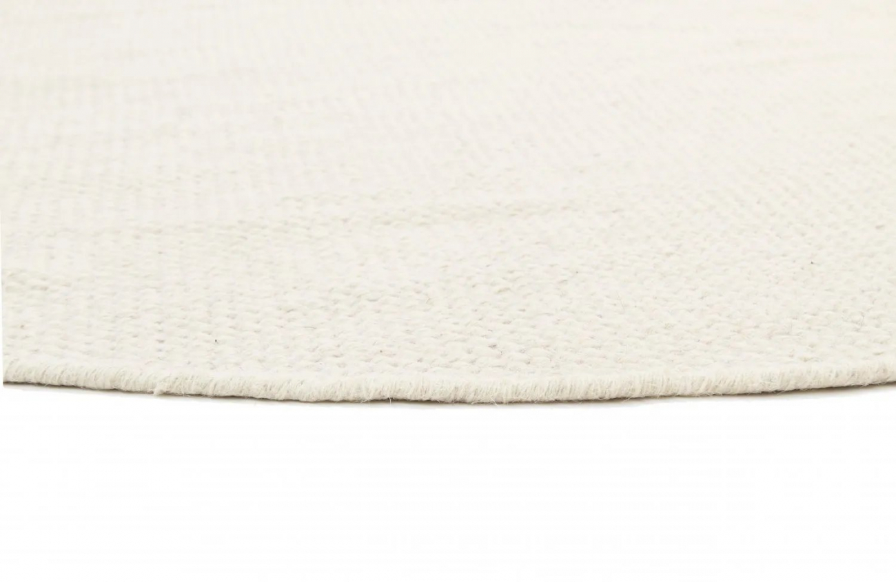 Runder Teppich 'Coastal' 240cm - Creme