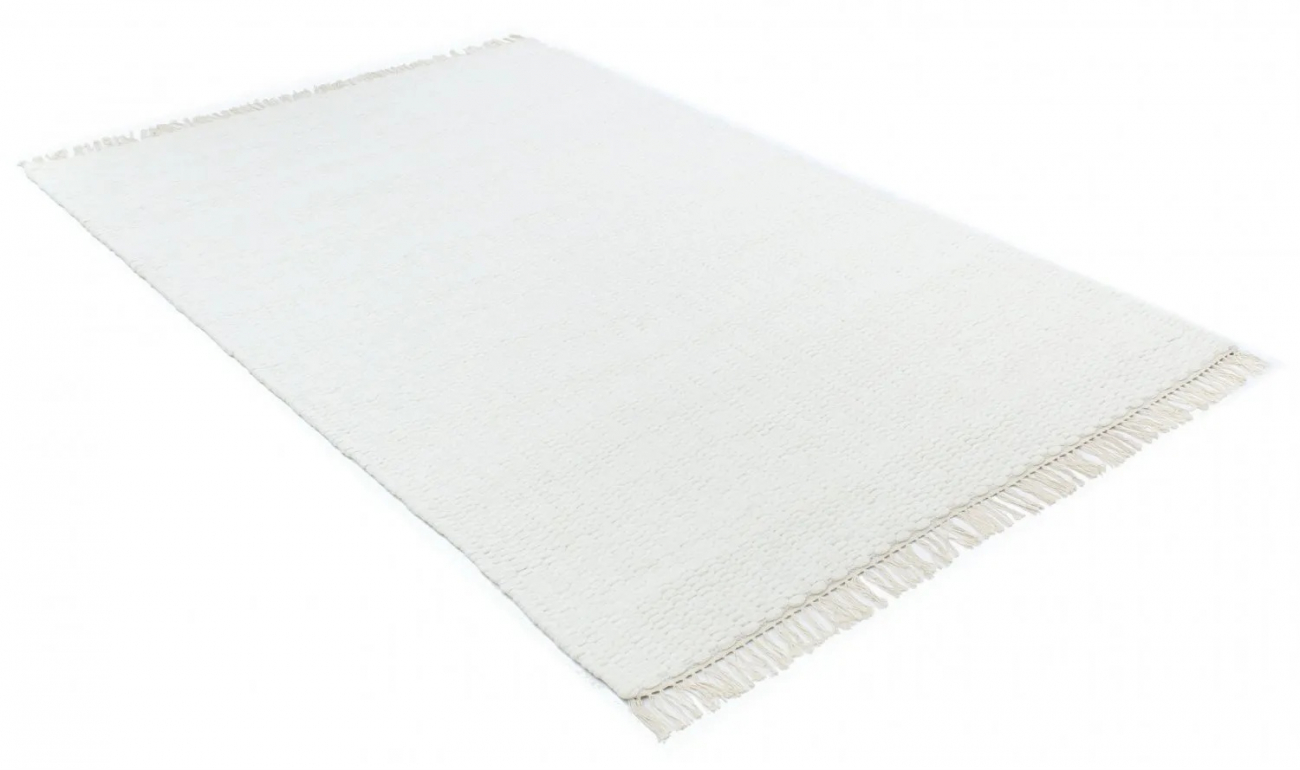 Wollteppich 'Cartmel' 80x250cm - Offwhite