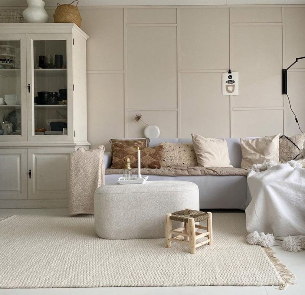 Wollteppich 'Cartmel' 60x120cm - Offwhite