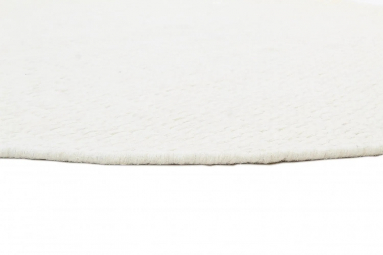 Runder Teppich 'Cartmel' 120cm - Offwhite