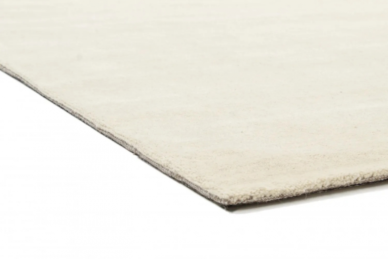 Wollteppich 'Ella' 70x200cm - Creme