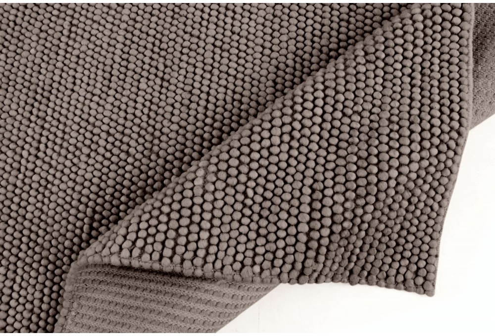 Wollteppich 'Avafors Wool Bubble' 240x240cm - Braun