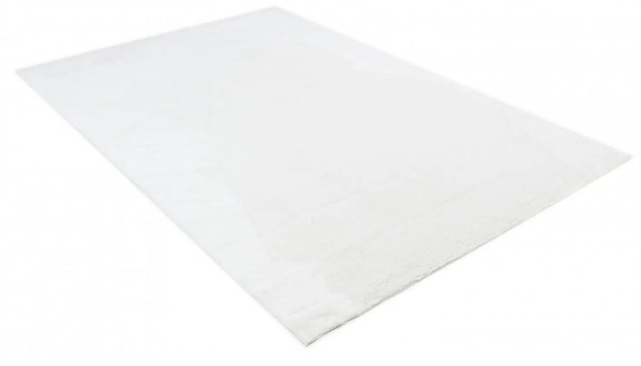 Hochflorteppich 'Aranga Super Soft' 200x200cm - Weiß