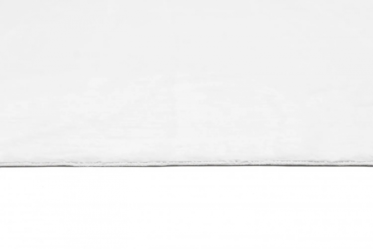 Hochflorteppich 'Aranga Super Soft' 200x200cm - Weiß