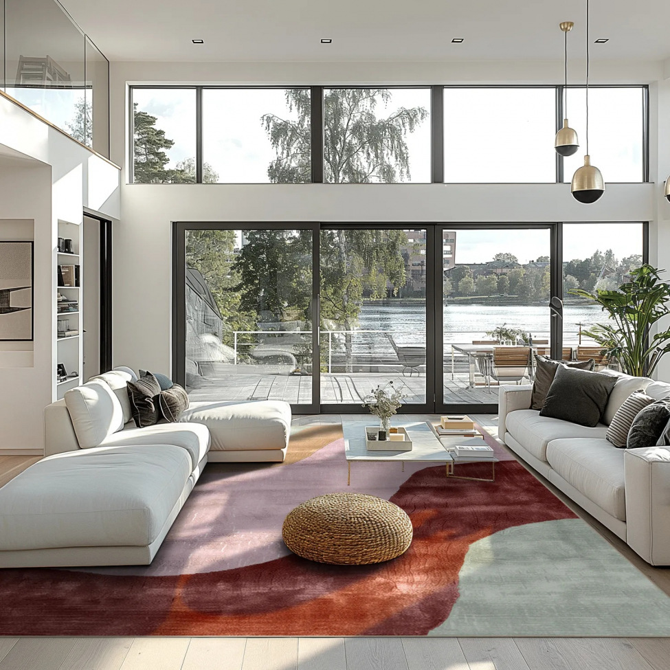 Wilton-Teppich 'Barcelona' 200x280cm - Rosa
