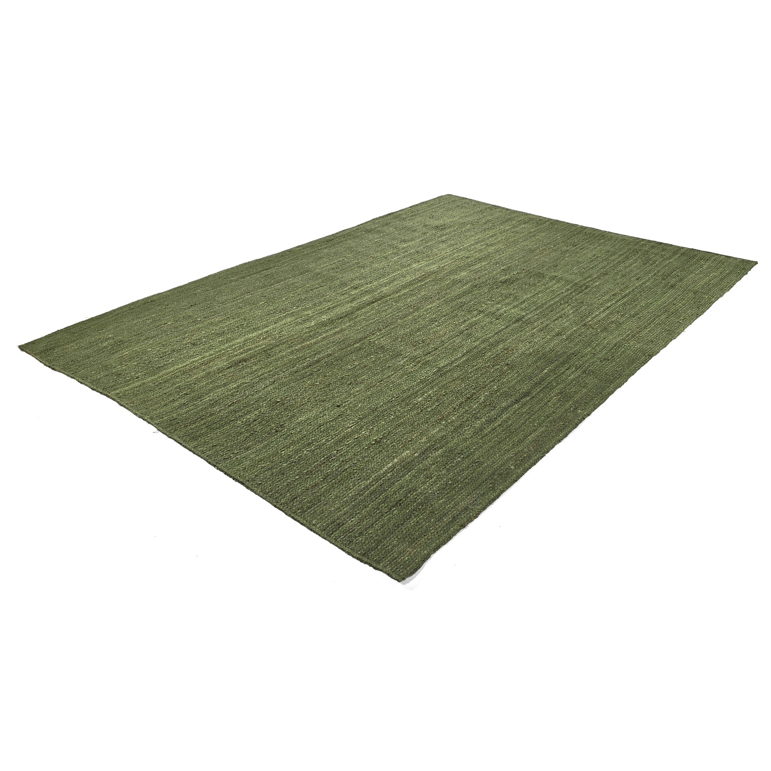 Jute-Teppich 'Amasia' - Dunkelgrün