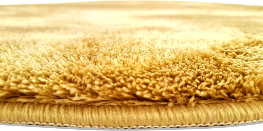 Runder Teppich 'Aranga Super Soft' 200cm – Gelb
