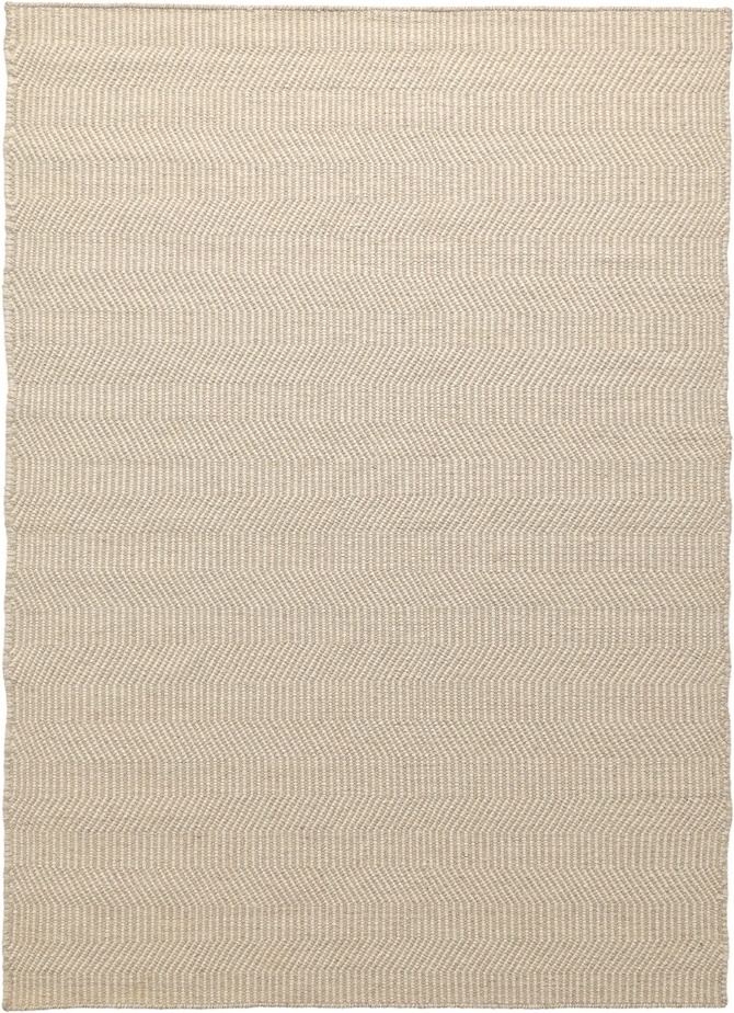 Wollteppich 'Larkana' - Beige/Weiß