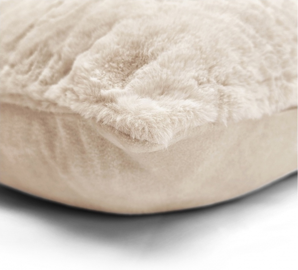 Kissenbezug 'Aranga Super Soft' 45 x 45 cm – Beige