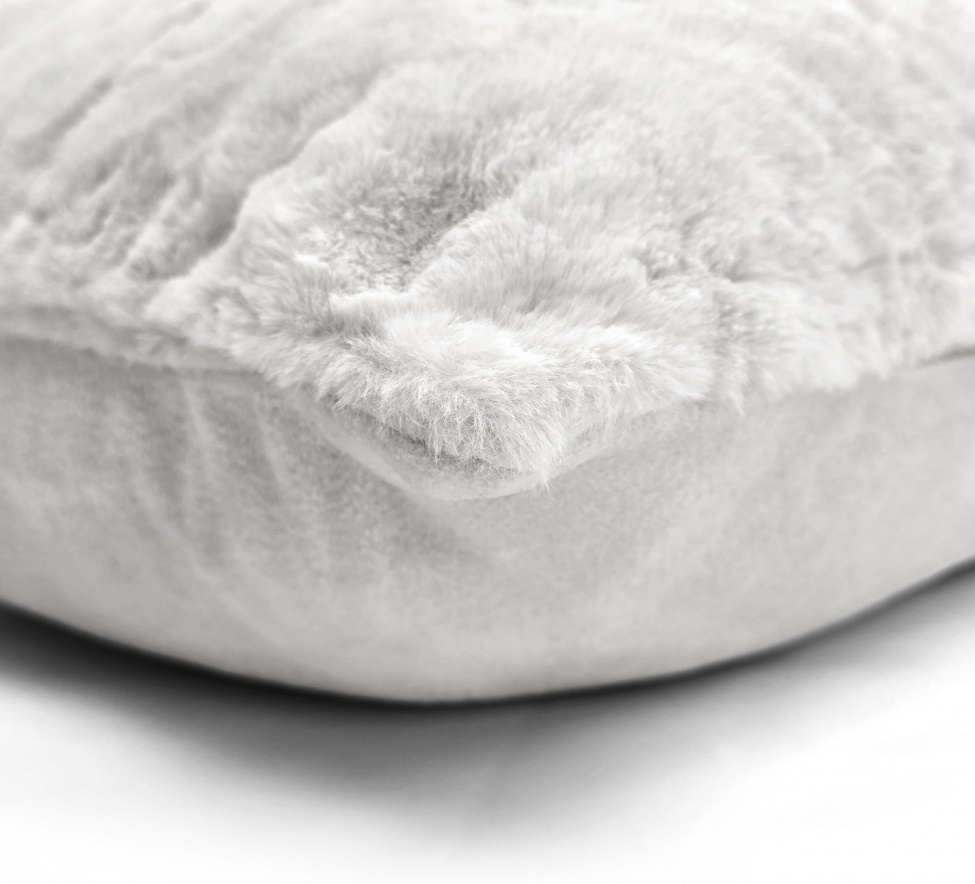 Kissenbezug 'Aranga Super Soft' 45 x 45 cm – Weiß