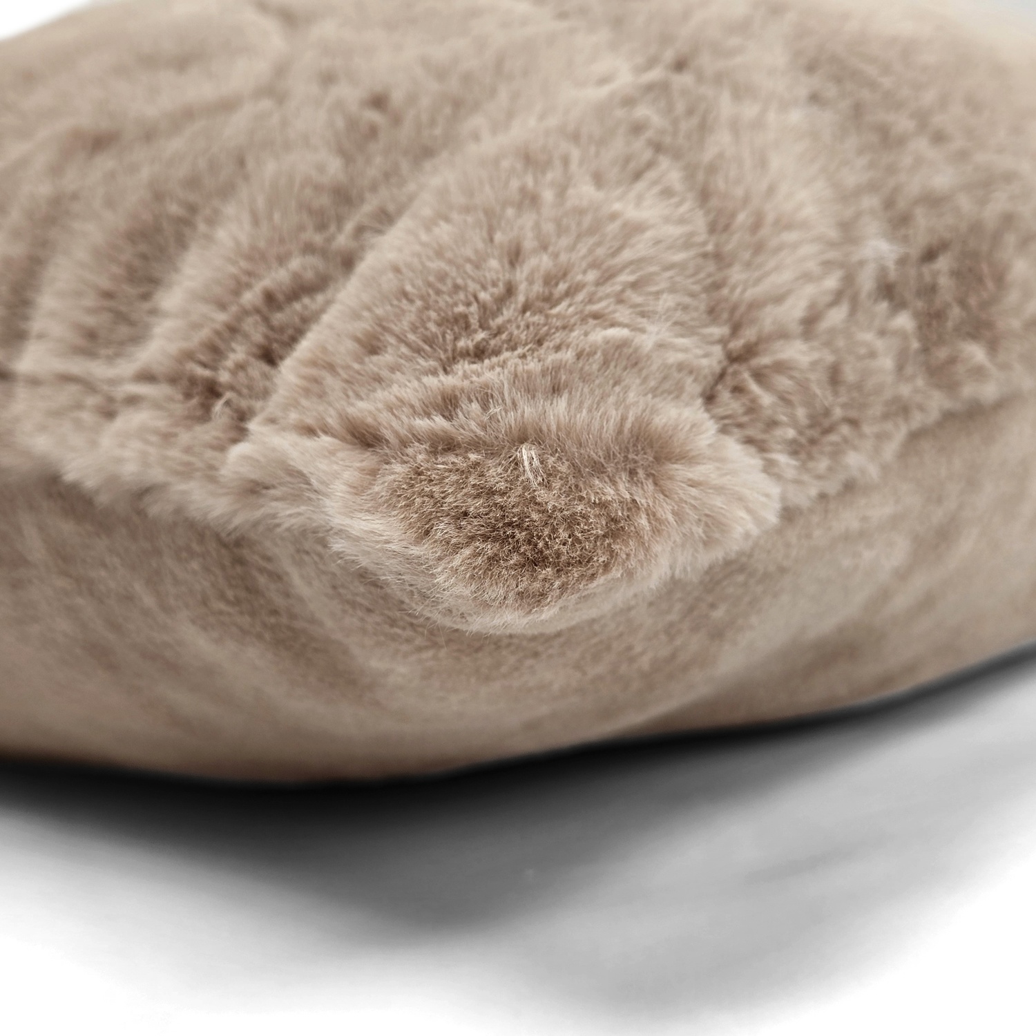 Kissenbezug 'Aranga Super Soft' 45 x 45 cm – Braun