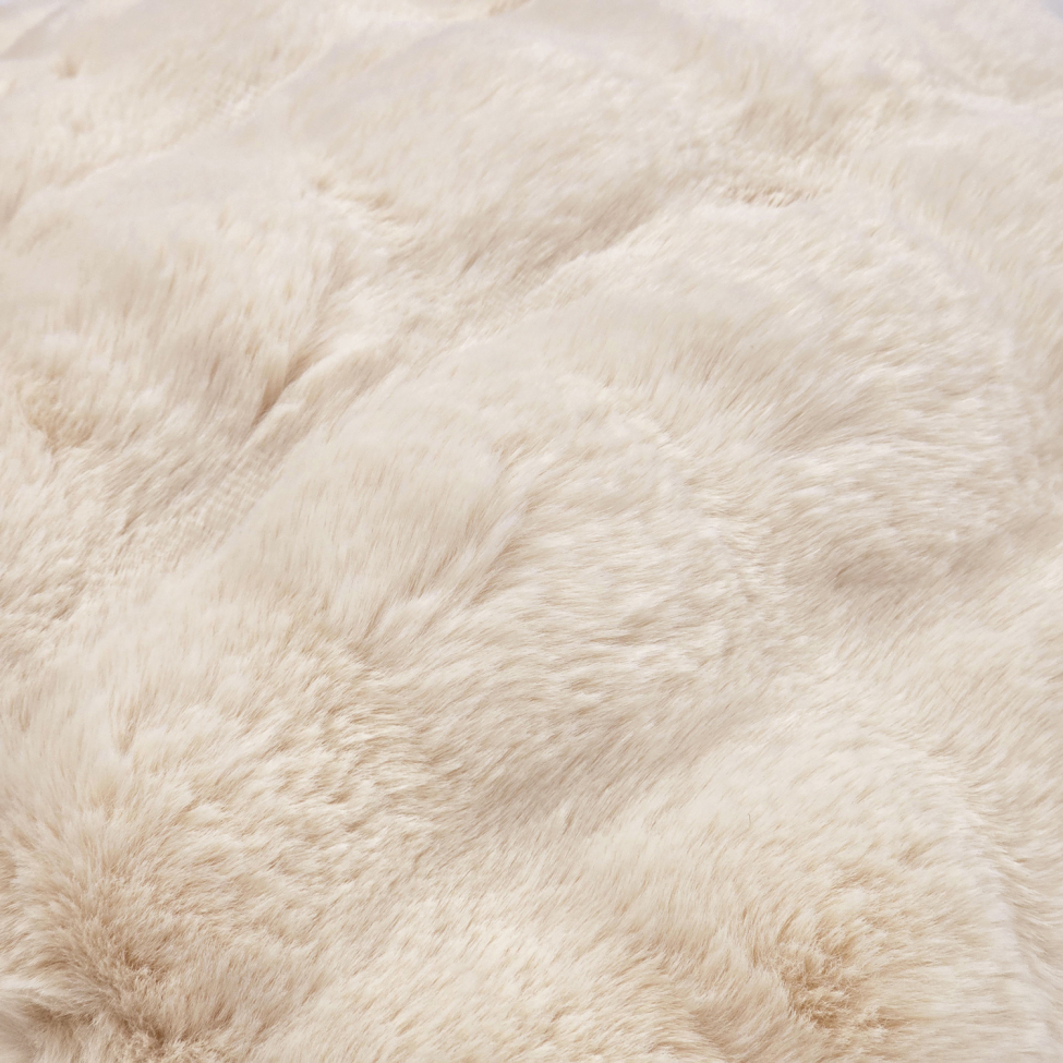 Kissenbezug 'Aranga Bubble' 45 x 45 cm – Beige