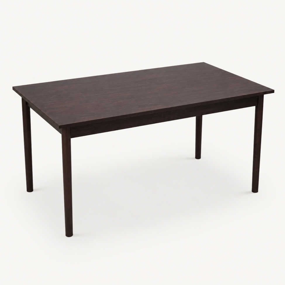 Esstisch 'Fager' 135cm - Walnuss