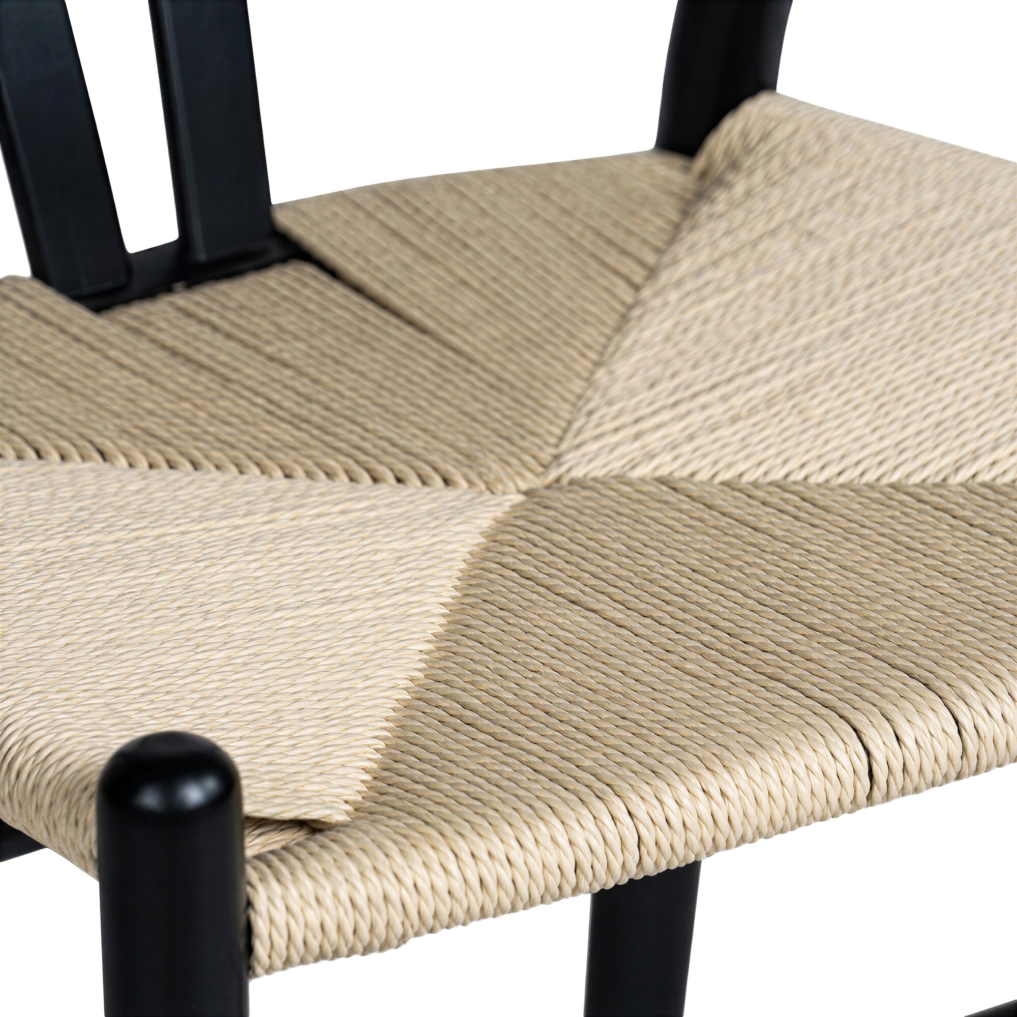 Stuhl 'Alta' - Schwarz/Beige