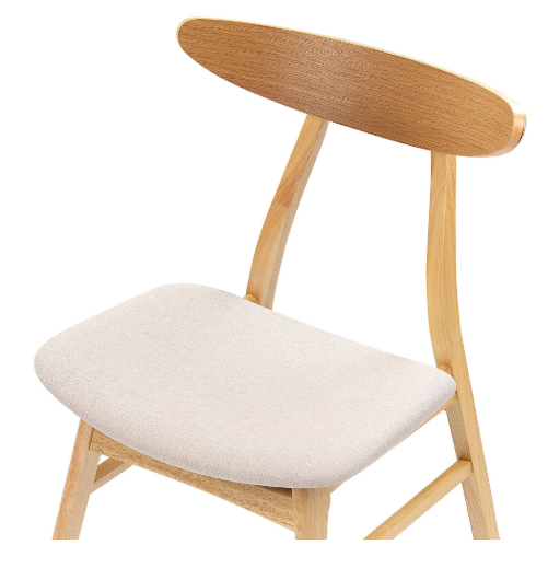 Stuhl 'Asta' - Natur/Beige