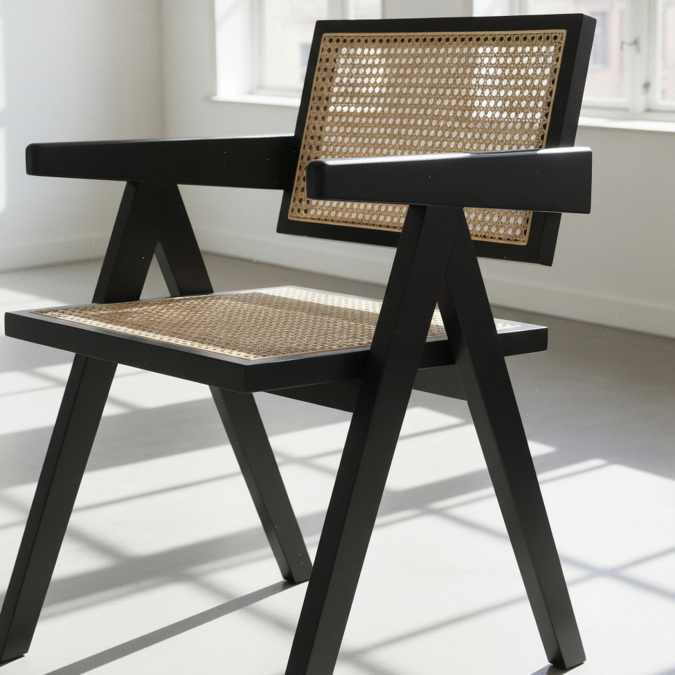 Sessel 'Rotting' - Schwarz