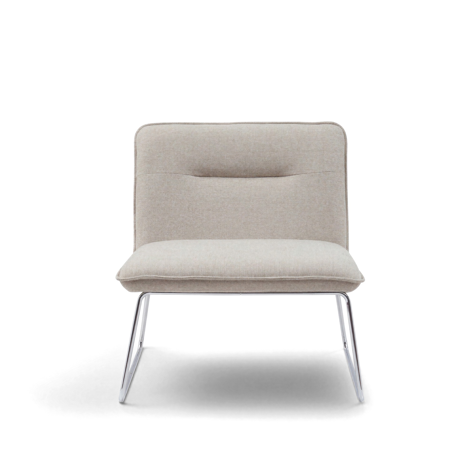 Sessel 'Chelsea' - Graues/Metall