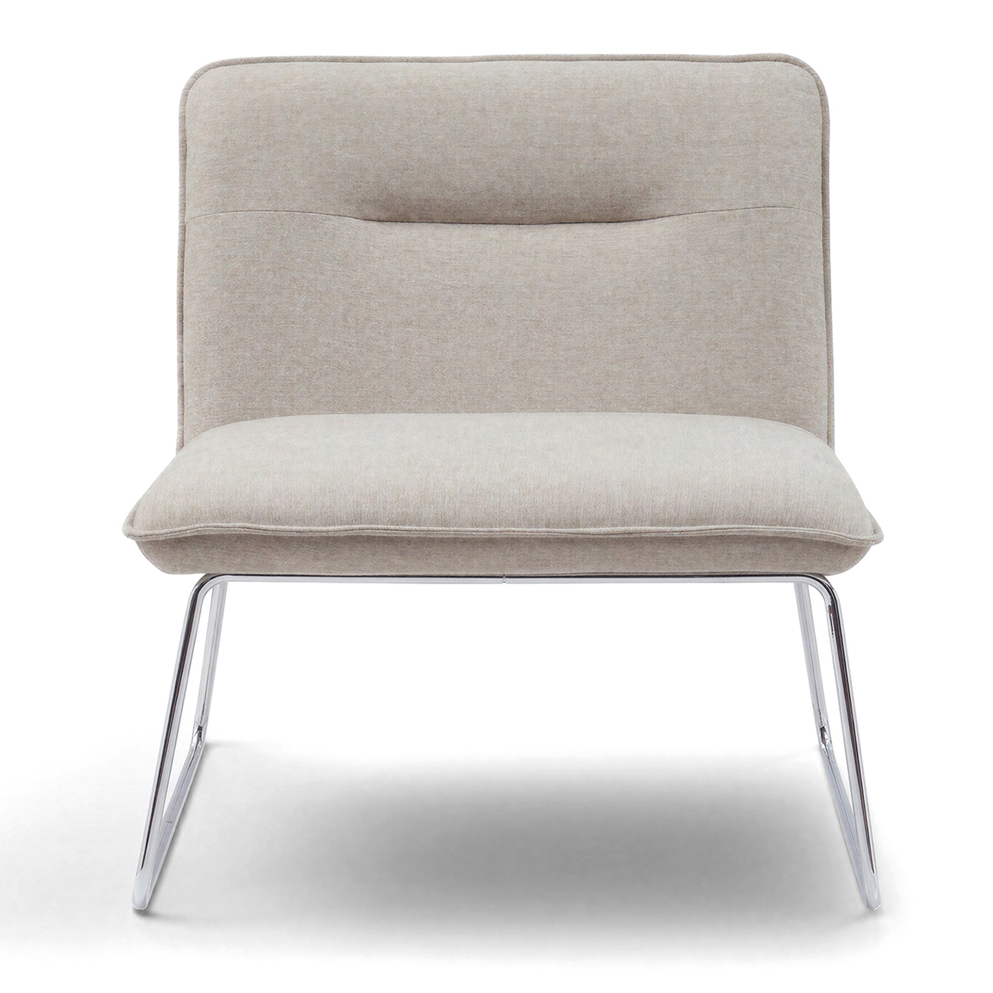 Sessel 'Chelsea' - Graues/Metall
