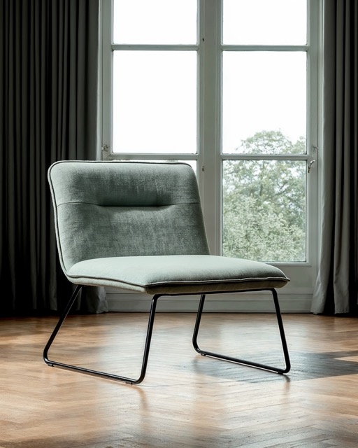 Sessel 'Chelsea' - hellgrün